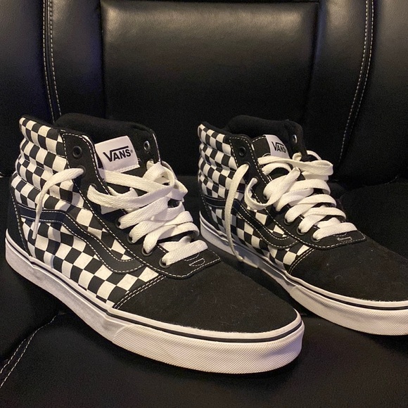 vans ward hi checkerboard